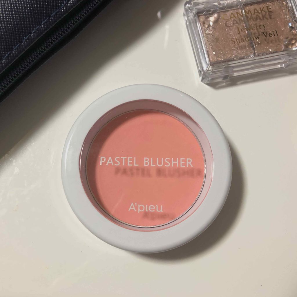 アピュー パステルブラッシャー/A’pieu/パウダーチークを使ったクチコミ（1枚目）