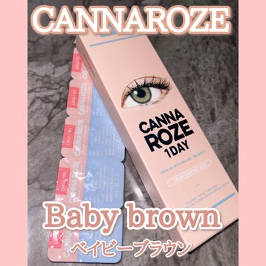 CANNA ROSE DAILY/i-DOL/カラーコンタクトレンズを使ったクチコミ（2枚目）