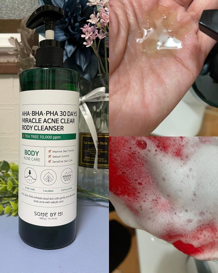 AHA·BHA·PHA 30デイズミラクルアクネボディクレンザー/SOME BY MI/ボディソープを使ったクチコミ(5枚目)