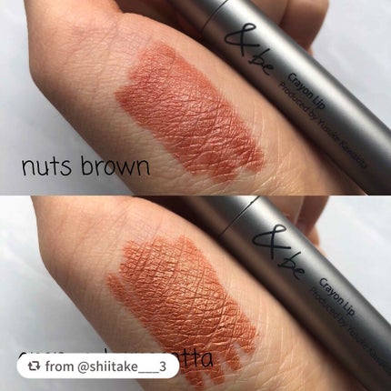 クレヨンリップ/&be/口紅を使ったクチコミ(2枚目)