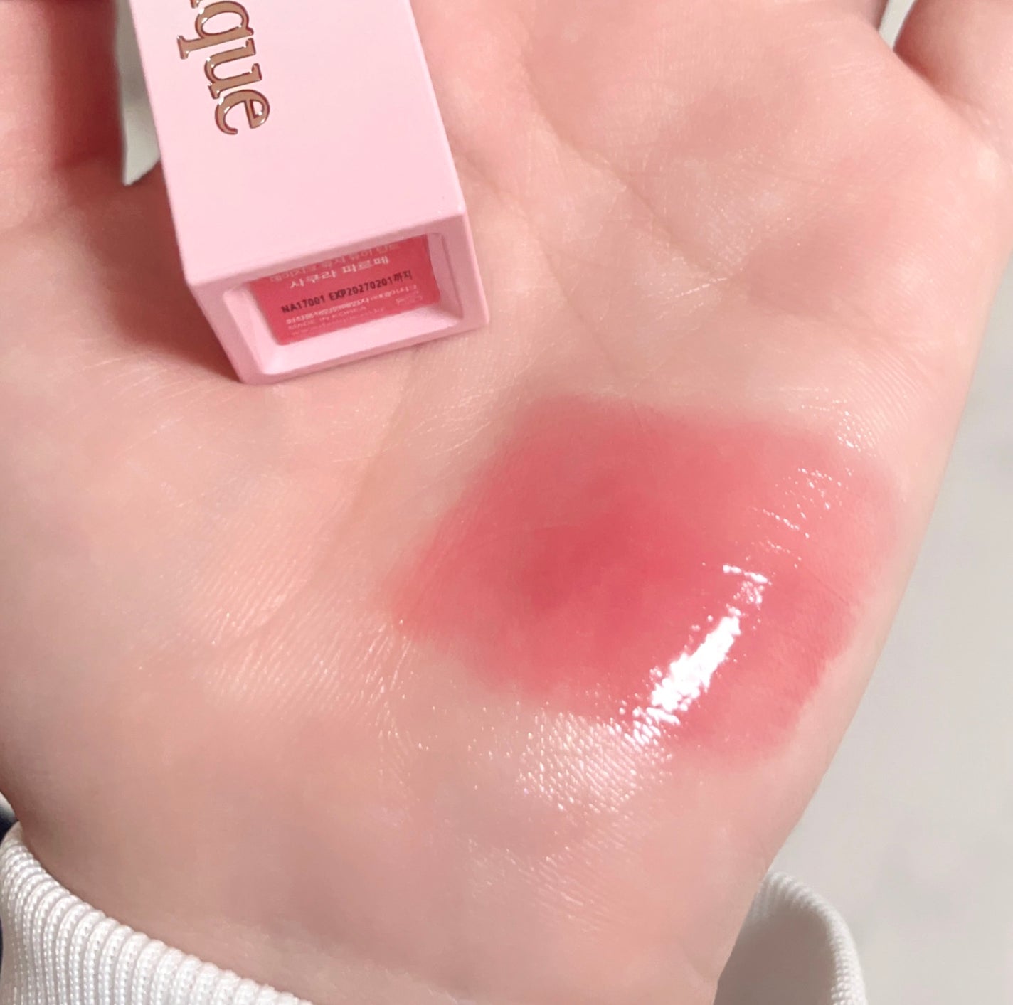 ジューシーデュイティント/dasique/リップティントを使ったクチコミ(4枚目)