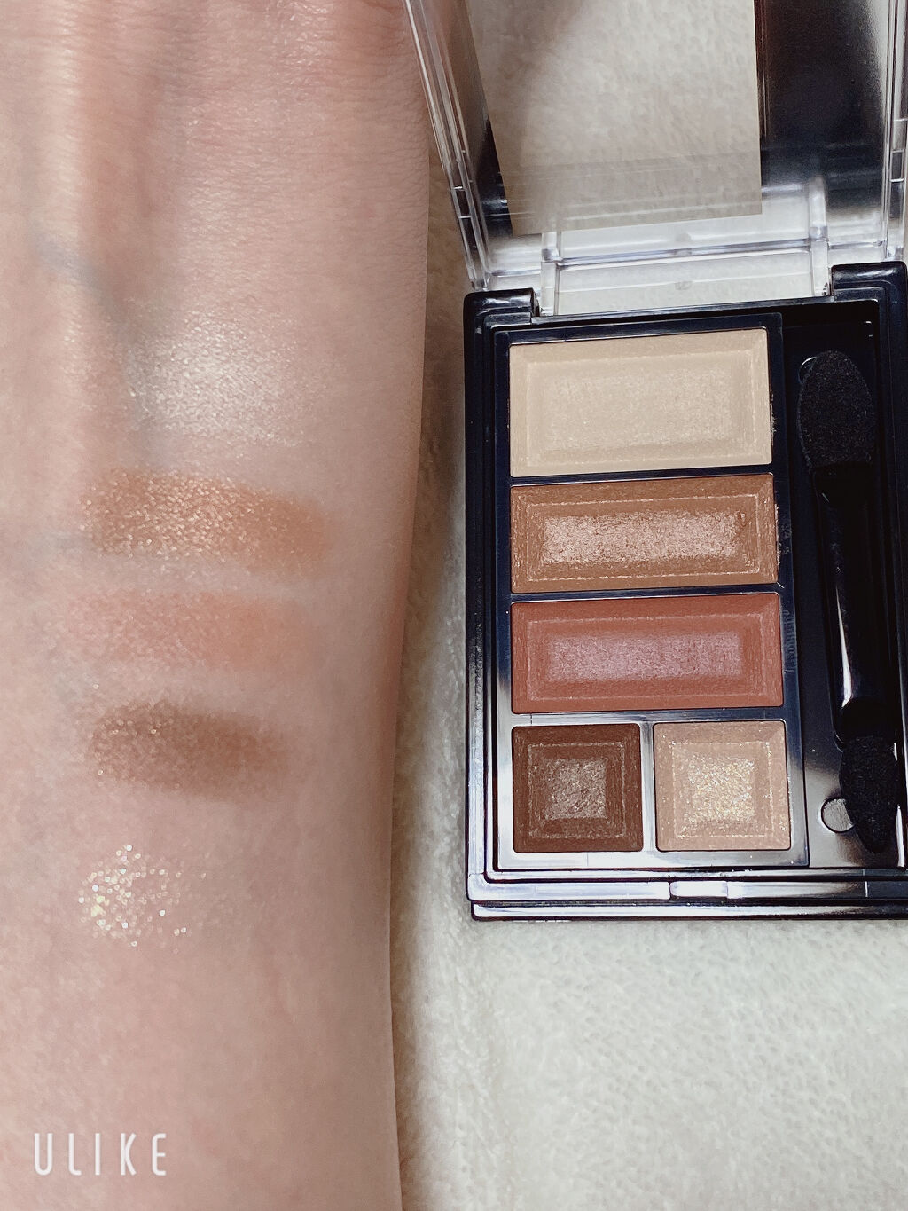 ショコラスウィート アイズ ソフトマット 007 ハニージンジャーショコラ/リンメル ロンドン/アイシャドウパレットを使ったクチコミ（3枚目）