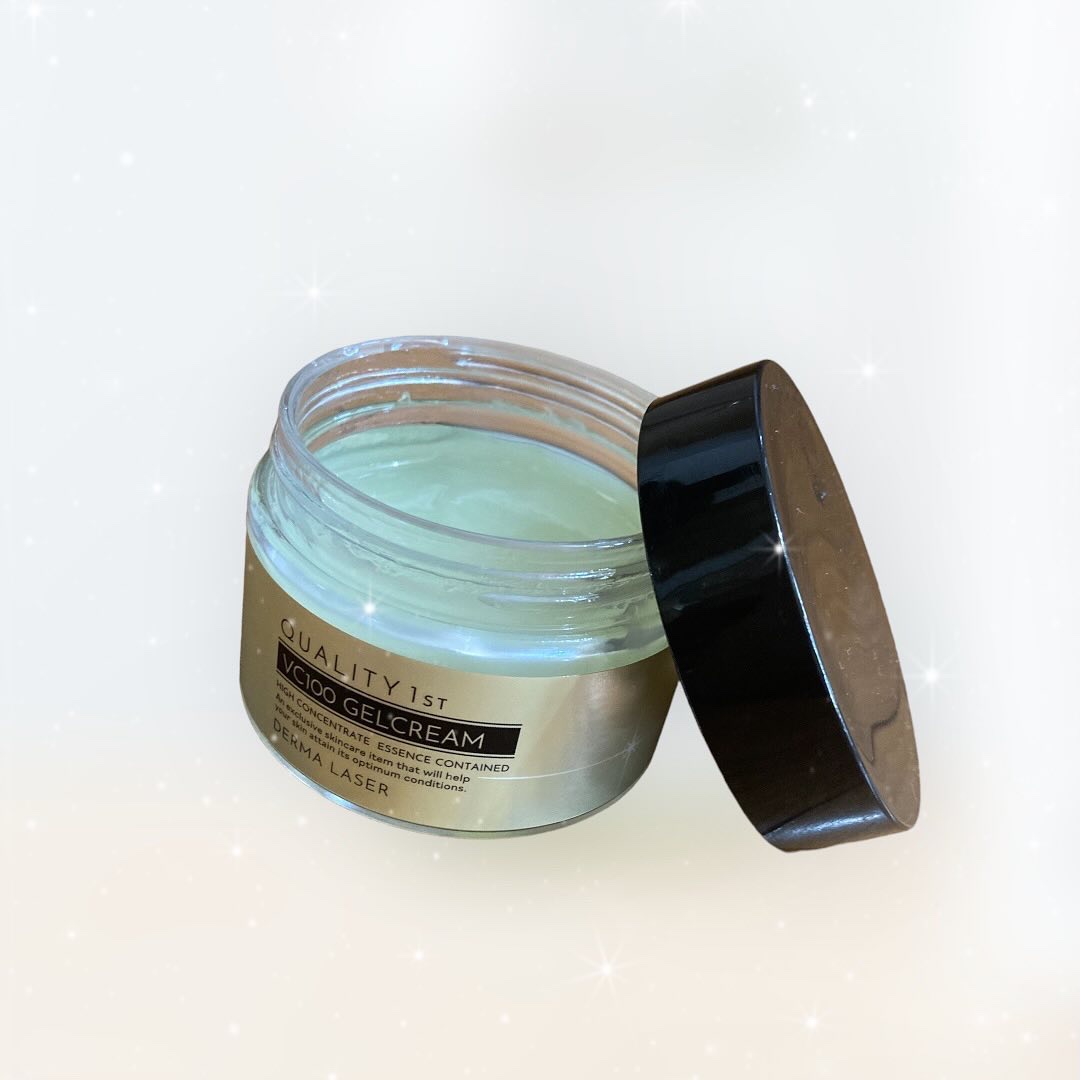 ダーマレーザー スーパーVC100ジェルクリーム/クオリティファースト/フェイスクリームを使ったクチコミ（2枚目）