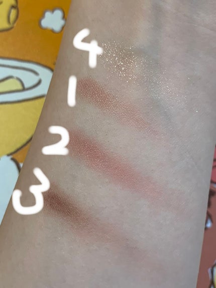 シルキースフレアイズ(マットタイプ)/キャンメイク/アイシャドウパレットを使ったクチコミ(3枚目)