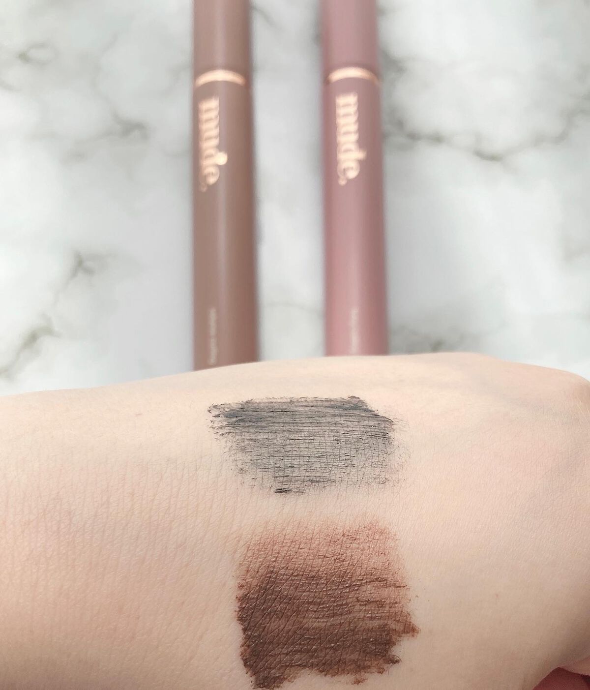 インスパイアロングラッシュ カーリングマスカラ/mude./マスカラを使ったクチコミ（3枚目）