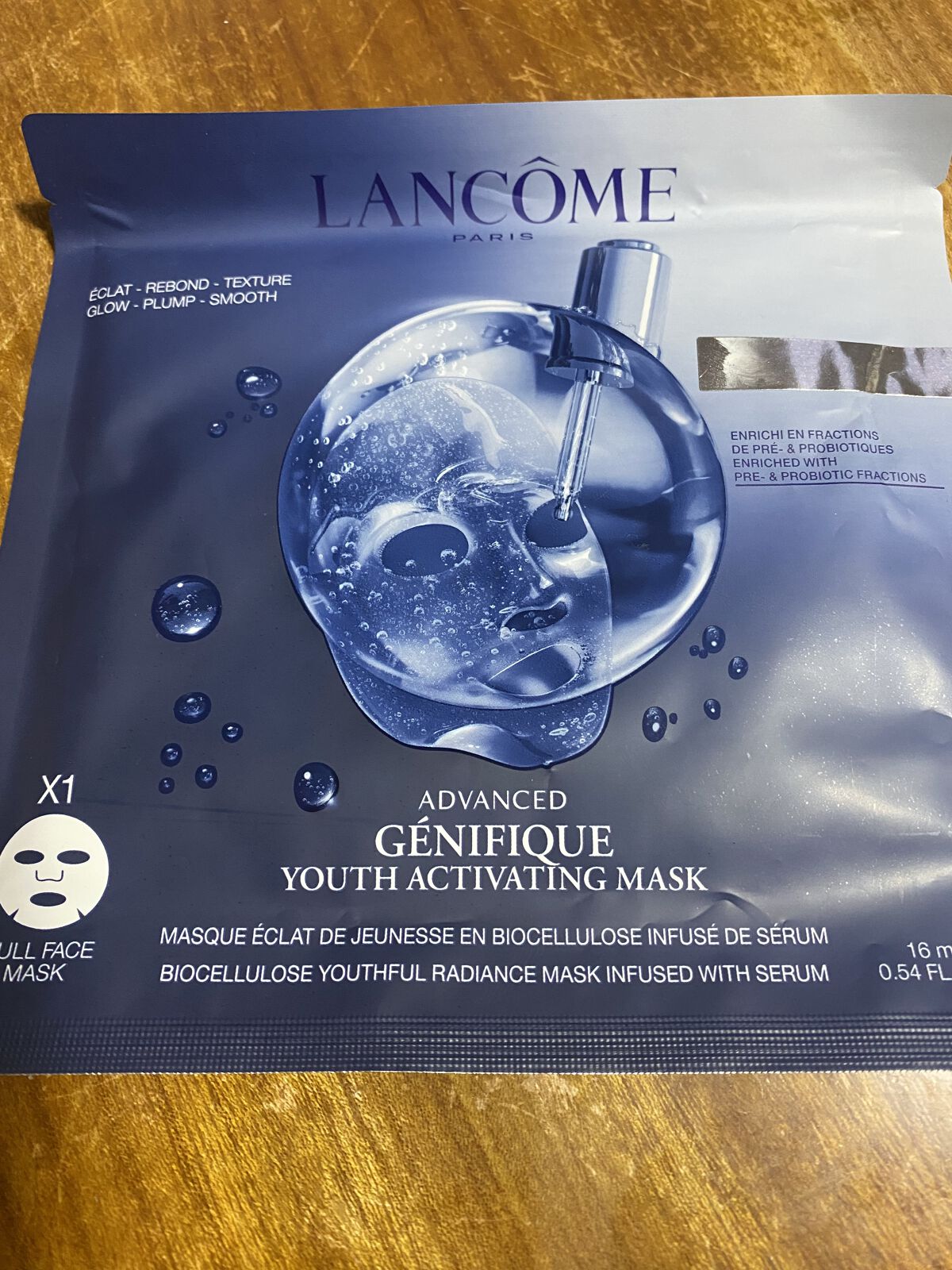 ジェニフィック アドバンスト バイオセルロース マスク/LANCOME/シートマスク・パックを使ったクチコミ（2枚目）