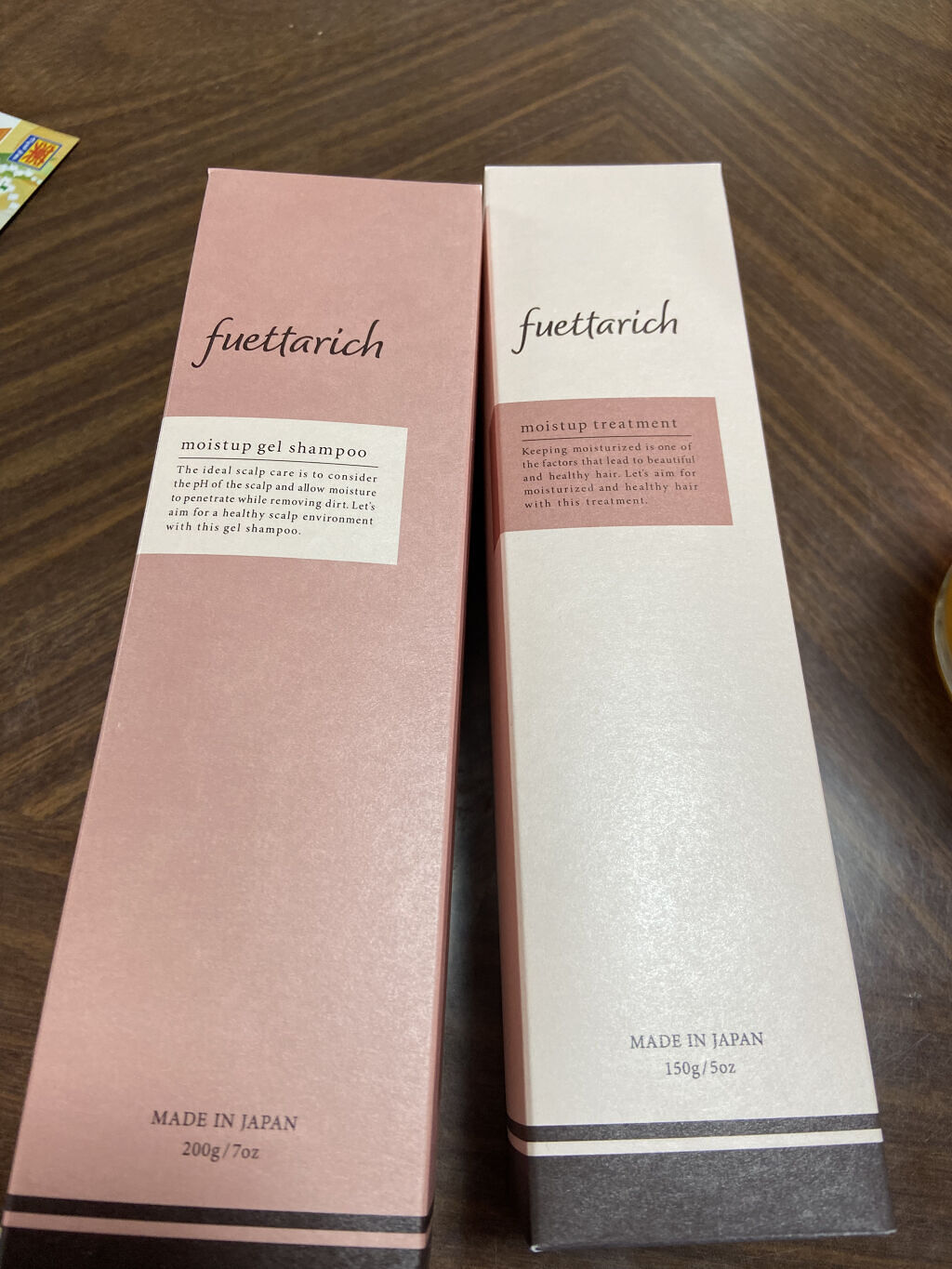 モイストアップ ジェル シャンプー/トリートメント/fuettarich (フエッタリッチ)/サロンシャンプーを使ったクチコミ（2枚目）