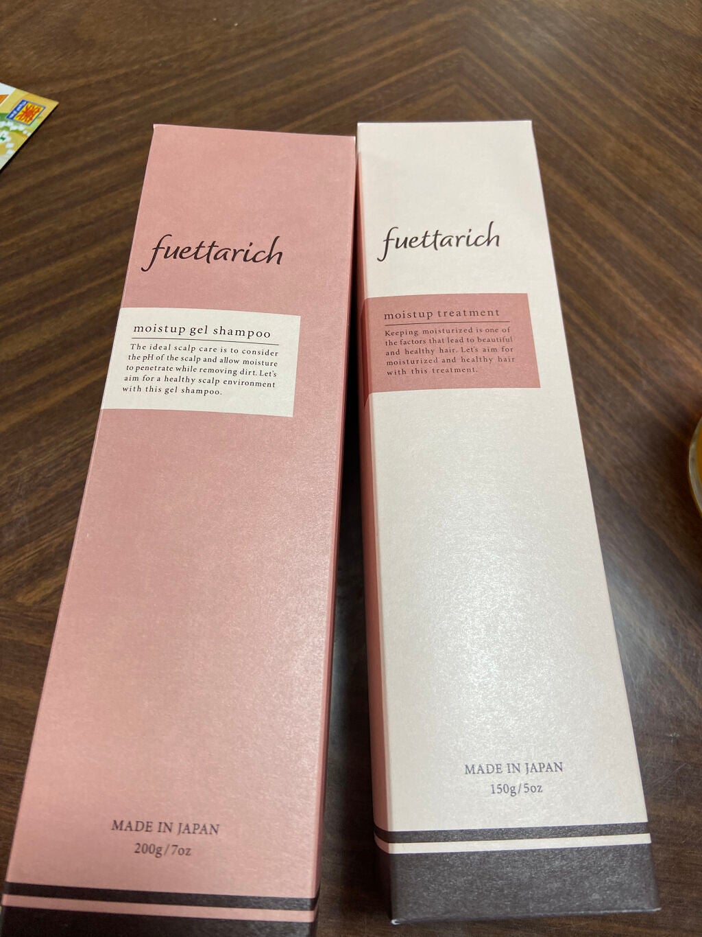 モイストアップ ジェル シャンプー/トリートメント/fuettarich (フエッタリッチ)/サロンシャンプーを使ったクチコミ(2枚目)