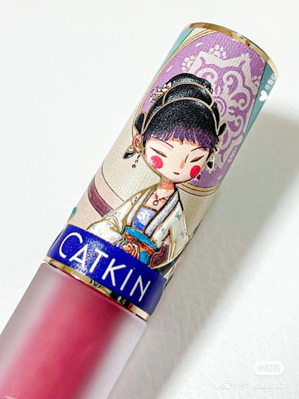 清平楽 Pretty Lightness Liquid Lipstick/CATKIN/口紅を使ったクチコミ(4枚目)