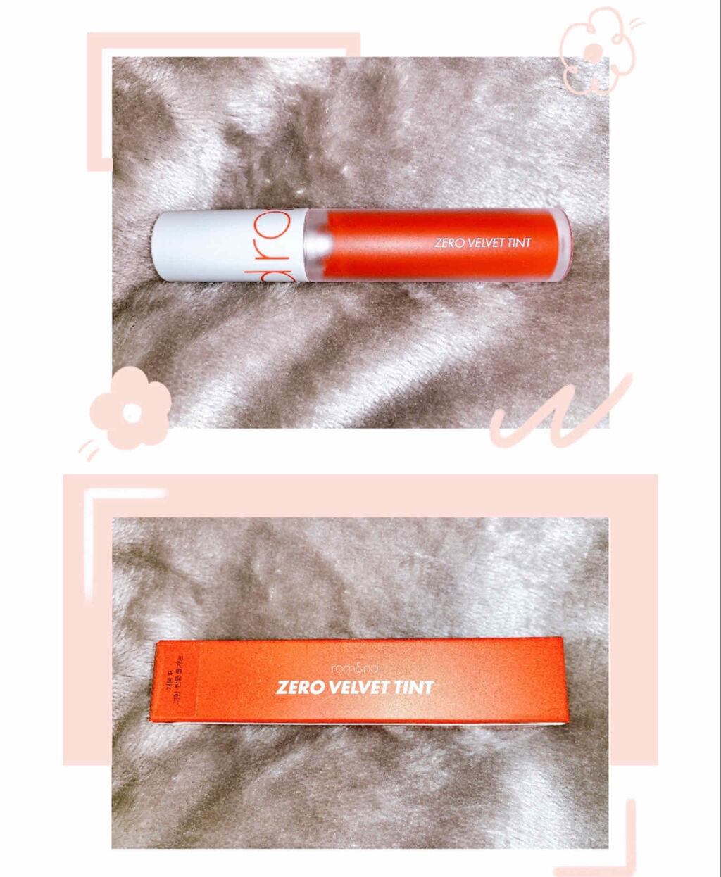 ゼロベルベットティント 05 ウィッティ(WITTY)/rom&nd/リップティントを使ったクチコミ（2枚目）