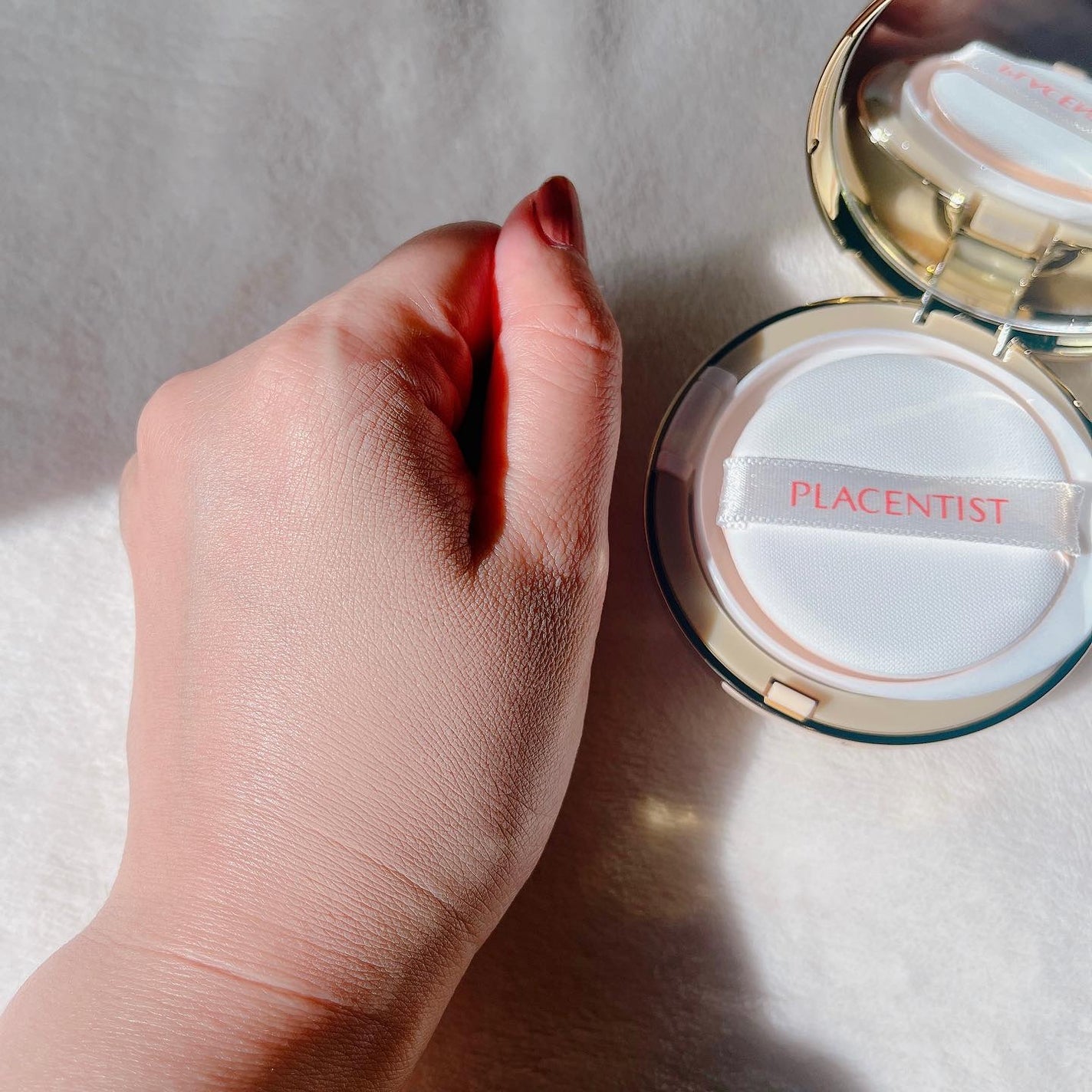 プラセンティストクッションファンデーション/ステファニー/クッションファンデーションを使ったクチコミ(4枚目)