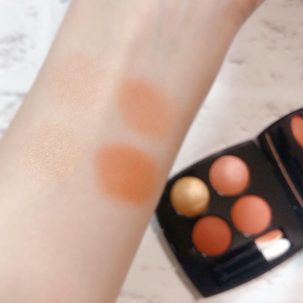 レ キャトル オンブル 368 ゴールデン メドウ/CHANEL/アイシャドウパレットを使ったクチコミ（3枚目）