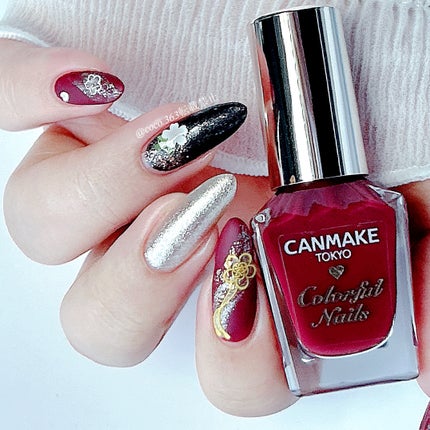 カラフルネイルズ/キャンメイク/マニキュアを使ったクチコミ(5枚目)
