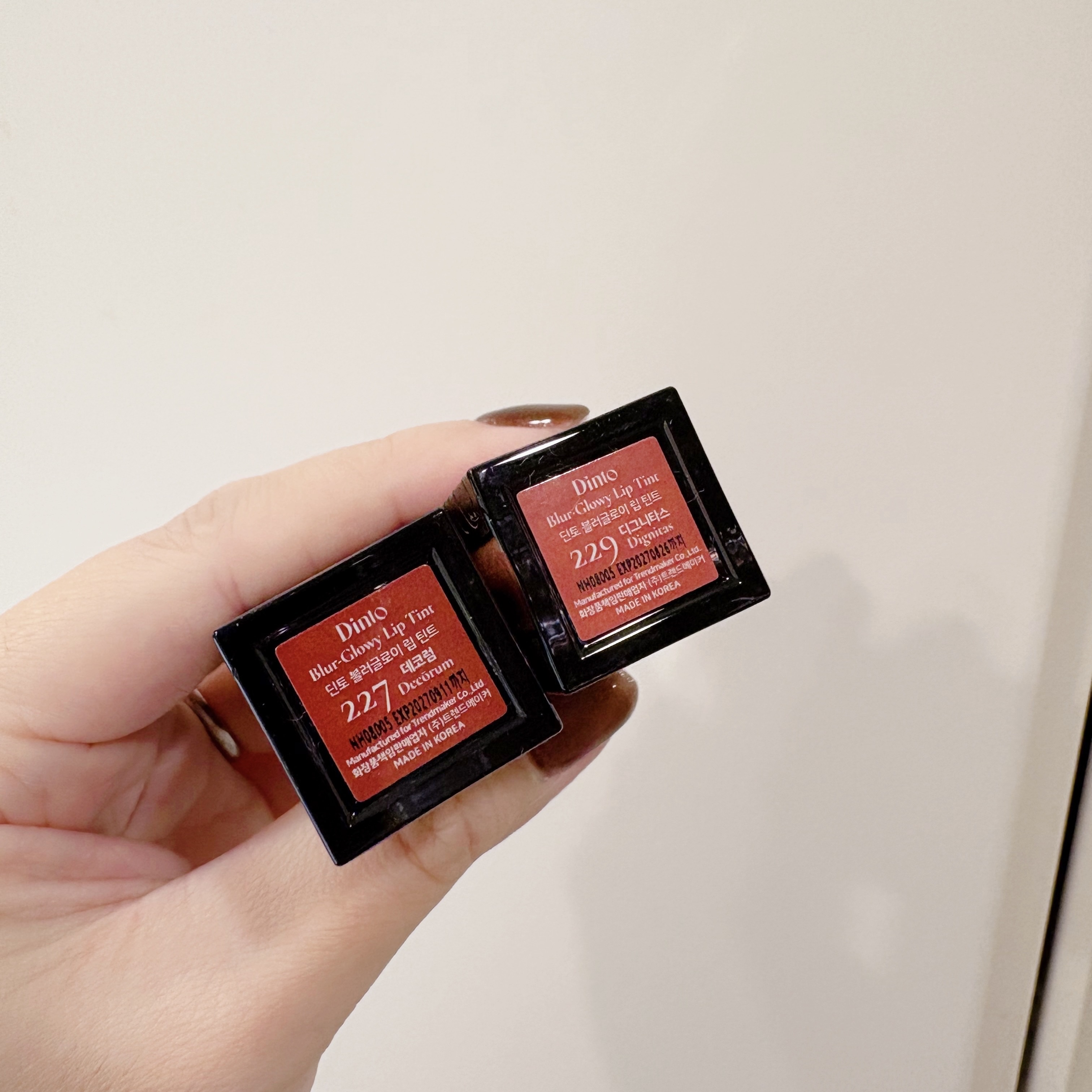 ブラーグロイリップティント/Dinto/リップティントを使ったクチコミ（3枚目）