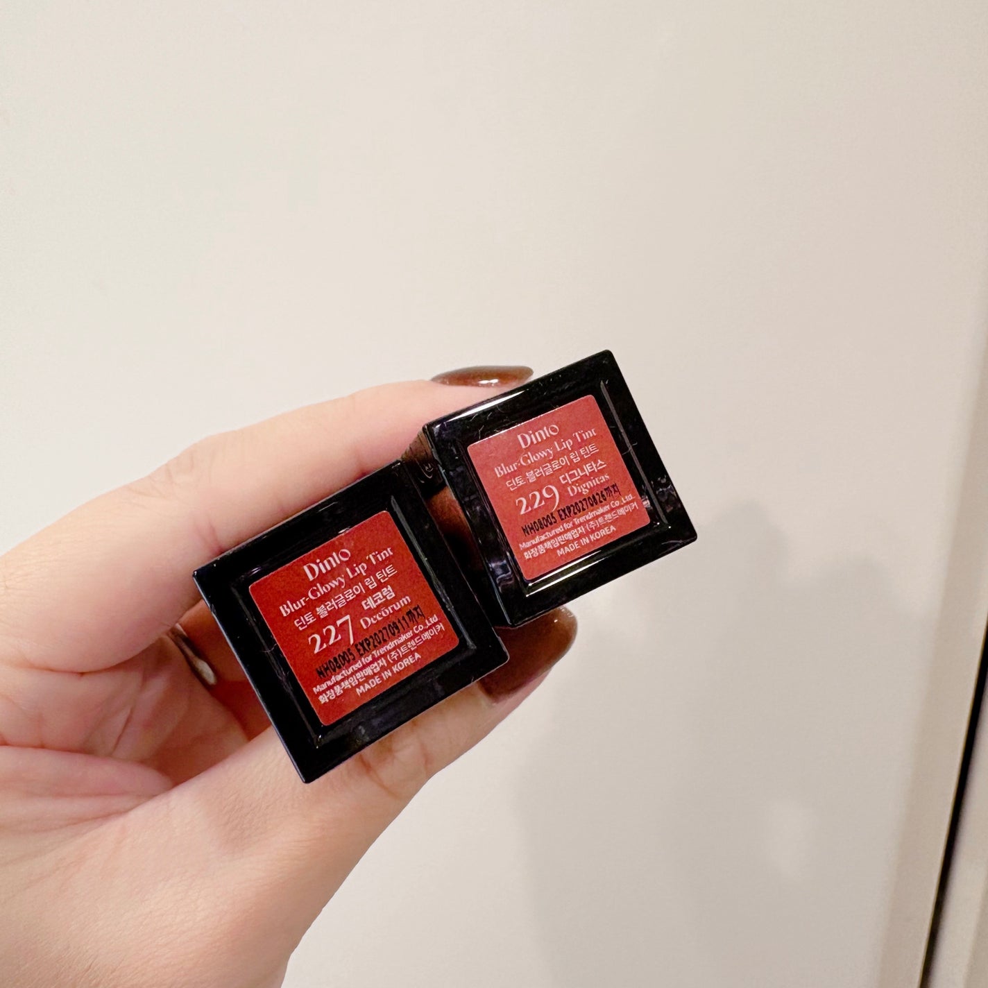 ブラーグロイリップティント/Dinto/リップティントを使ったクチコミ(3枚目)