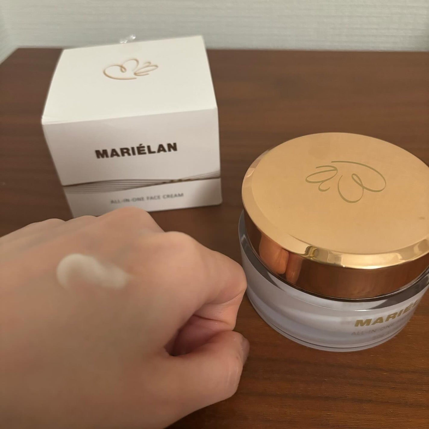 オールインワン フェイスクリーム /MARIÉLAN/オールインワン化粧品を使ったクチコミ(3枚目)