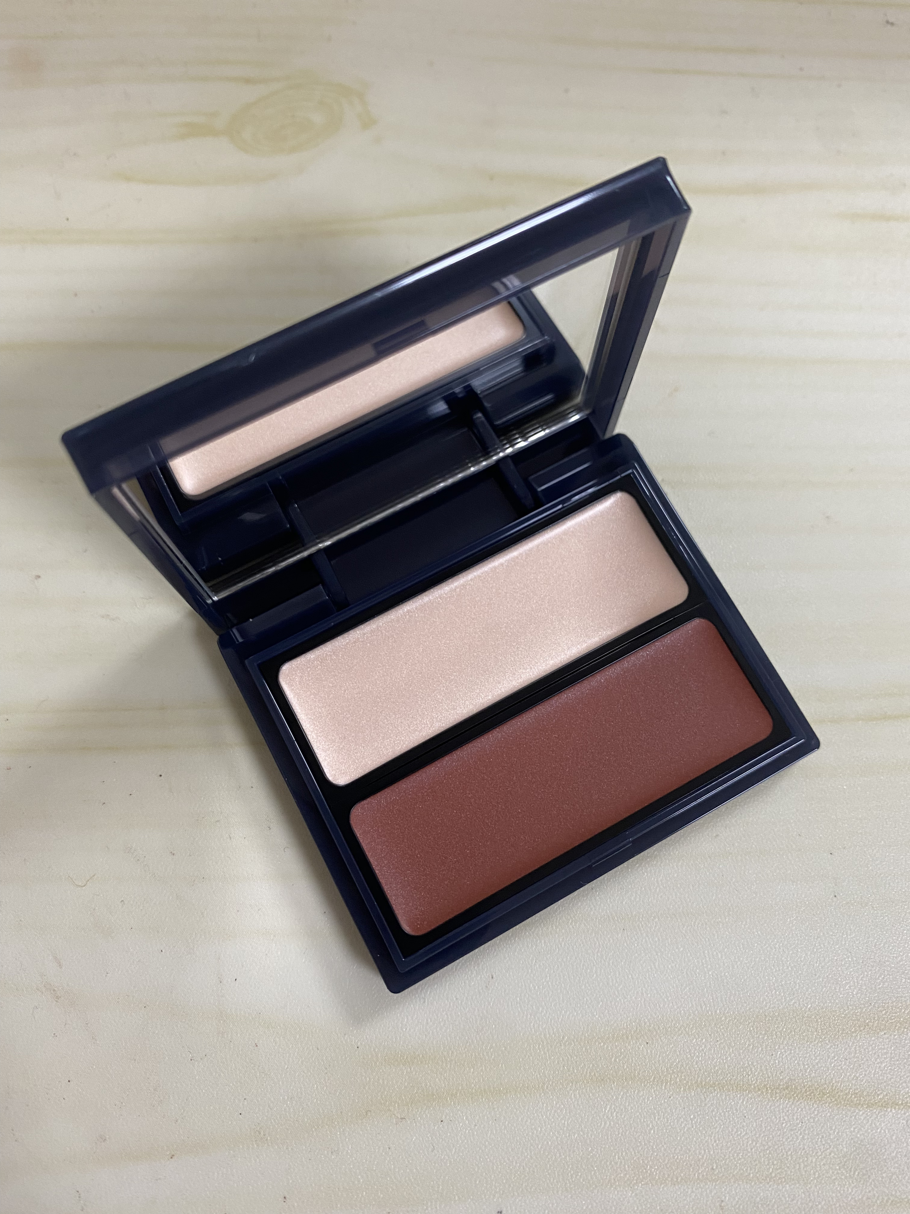 セラムマルチグロウデュオ 105 Brown Orange/Borica/クリームハイライトを使ったクチコミ（1枚目）