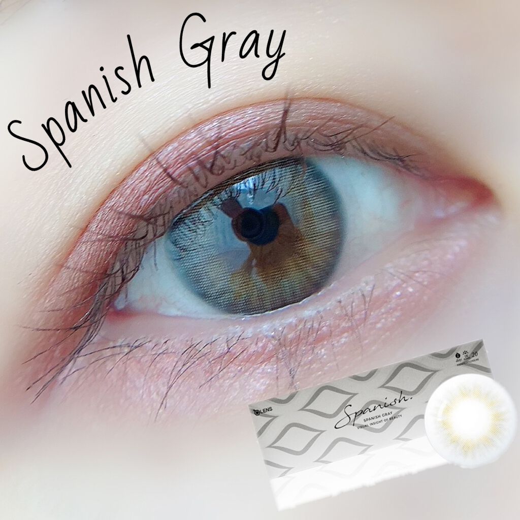 Spanish 1Day(スパニッシュ 1Day) ブラウン/OLENS/ワンデー（１DAY）カラコンを使ったクチコミ（1枚目）