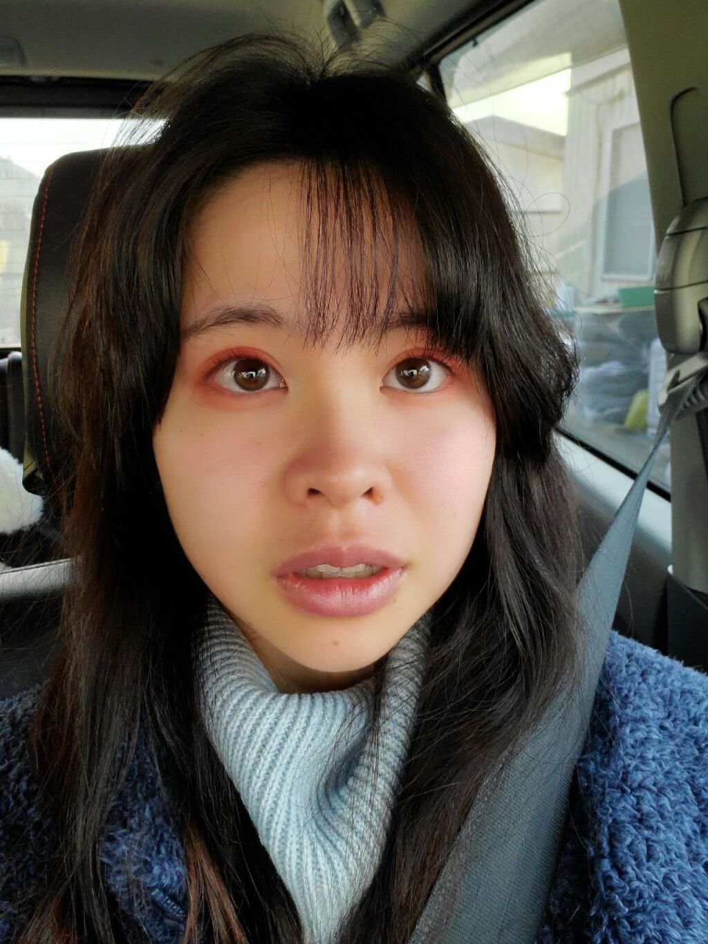 UR GLAM　POWDER EYESHADOW/U R GLAM/単色アイシャドウを使ったクチコミ（3枚目）