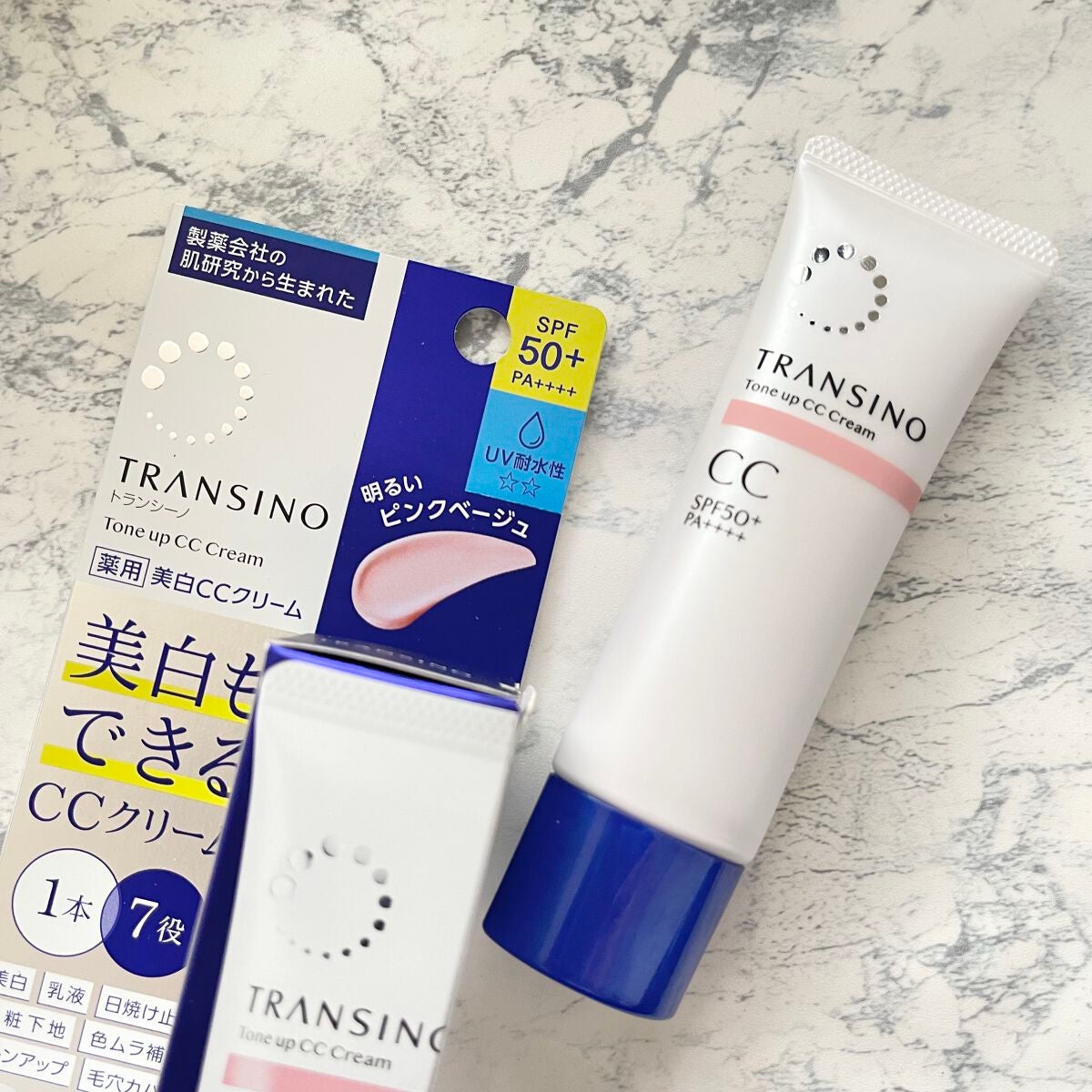 薬用トーンアップCCクリーム/トランシーノ/CCクリームを使ったクチコミ(2枚目)