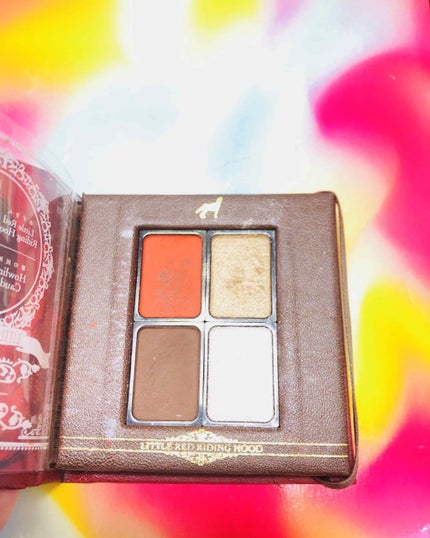 【TCB堂】童話モチーフコスメ「赤ずきん」/cosme play/アイシャドウパレットを使ったクチコミ(4枚目)