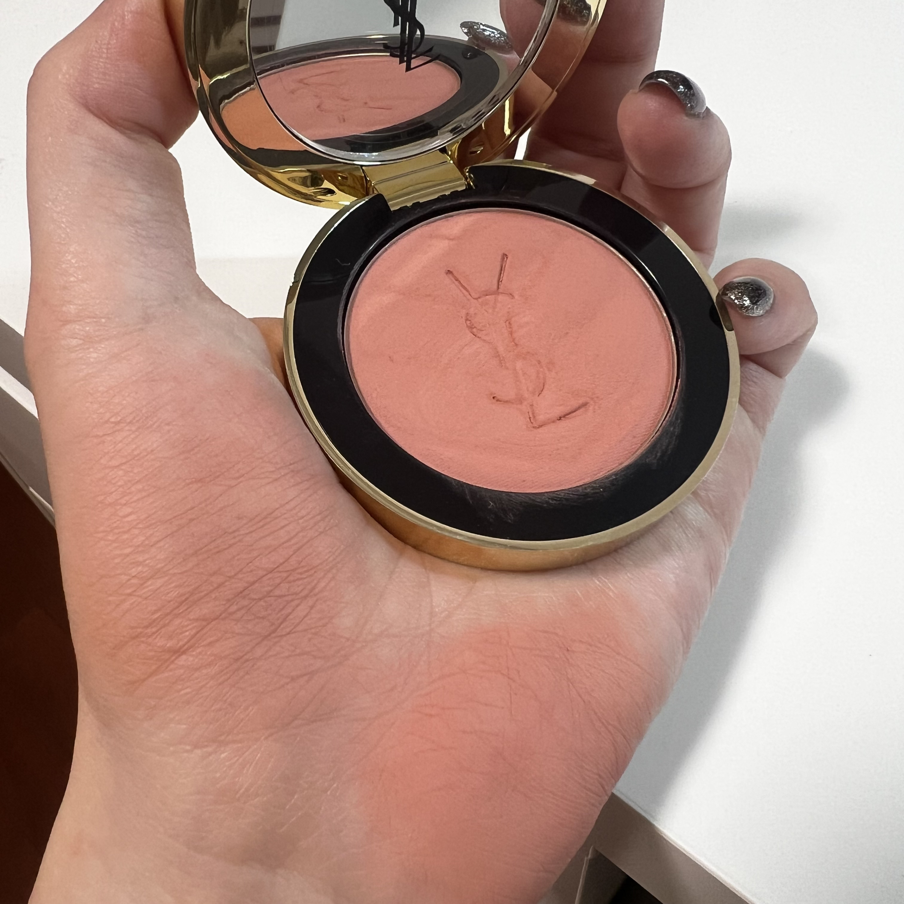 YSL メイクミーブラッシュ パウダー/YVES SAINT LAURENT BEAUTE/パウダーチークを使ったクチコミ（3枚目）