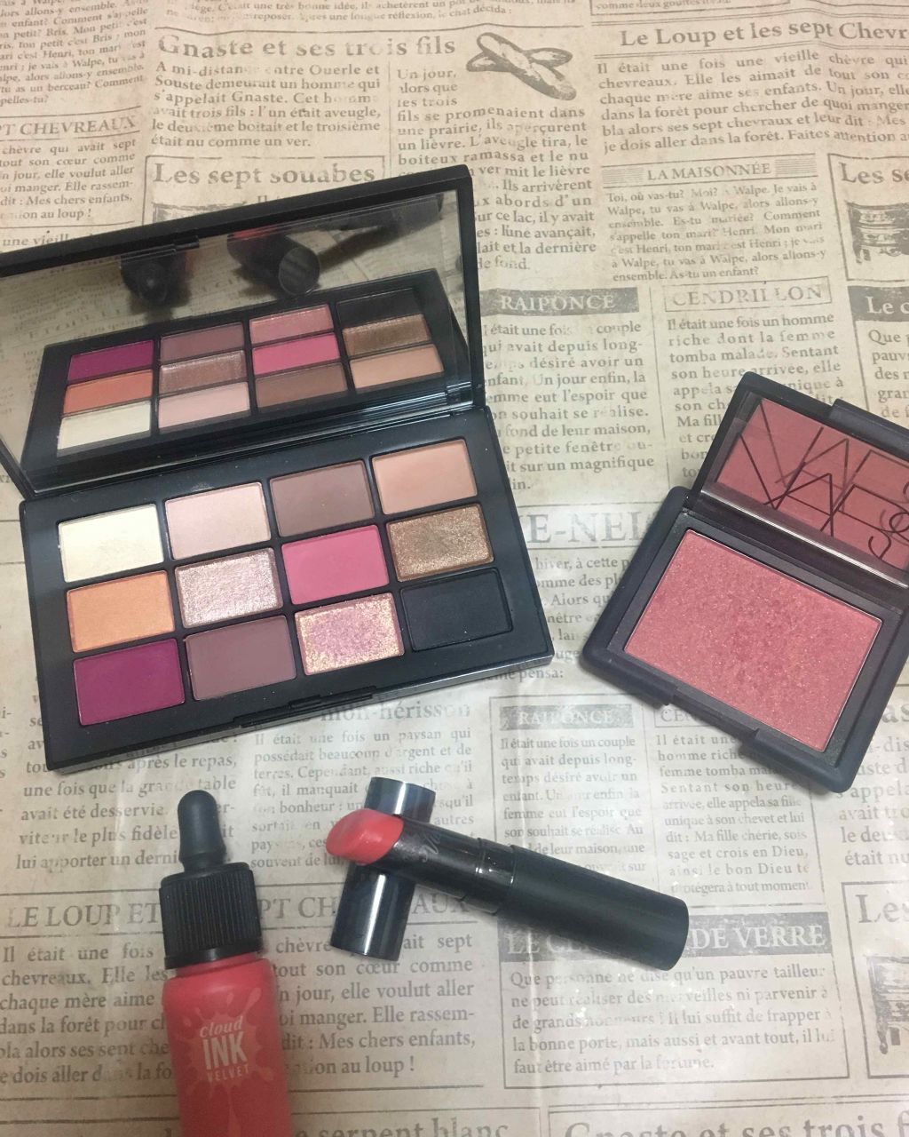ハイプト アイシャドーパレット/NARS/アイシャドウパレットを使ったクチコミ（1枚目）