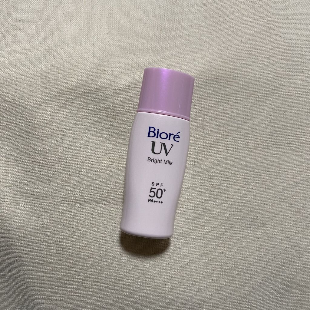 ビオレUV さらさらブライトミルク SPF50+/ビオレ/日焼け止めミルクを使ったクチコミ（1枚目）