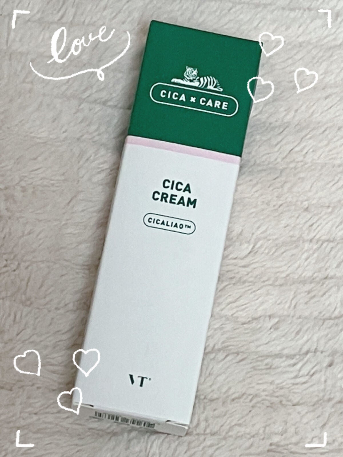 CICA クリーム/VT/フェイスクリームを使ったクチコミ(2枚目)