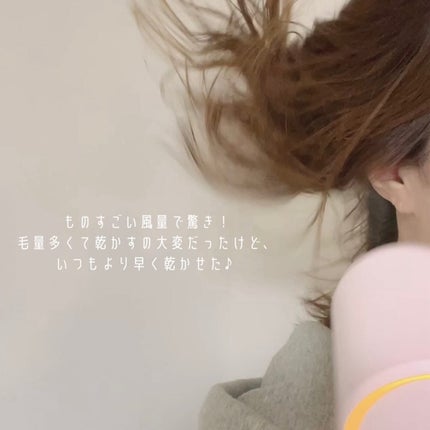 ダブルケアドライヤー/ANLAN/ドライヤーを使ったクチコミ(6枚目)