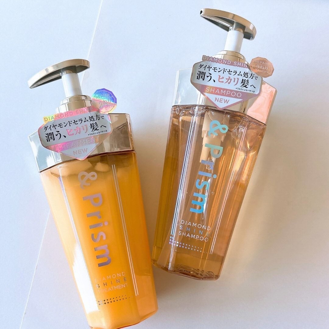 DIAMOND SHINE シャンプー/ヘアトリートメント/&Prism/市販シャンプーを使ったクチコミ(1枚目)