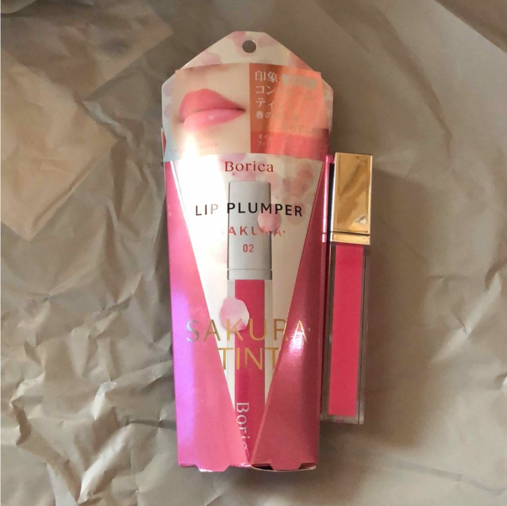 リッププランパー プラスカラー<ティント>/Borica/リップグロスを使ったクチコミ(1枚目)