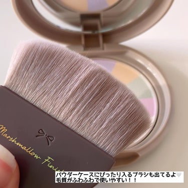 マシュマロフィニッシュパウダー　～Abloom～/キャンメイク/プレストパウダーを使ったクチコミ（7枚目）