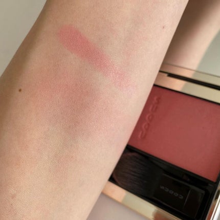 メルティング パウダー ブラッシュ/SUQQU/パウダーチークを使ったクチコミ(3枚目)