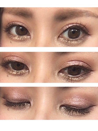 UR GLAM　BLOOMING EYE COLOR PALETTE/U R GLAM/アイシャドウパレットを使ったクチコミ（2枚目）