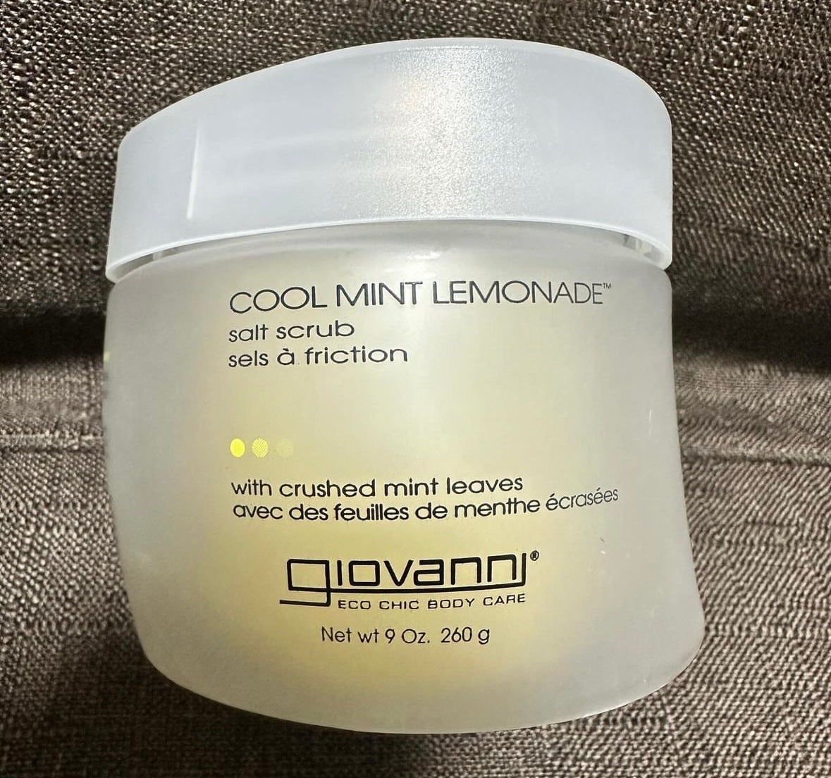 ジョヴァンニ ソルト ボディスクラブ クールミント/giovanni/ボディスクラブを使ったクチコミ(1枚目)
