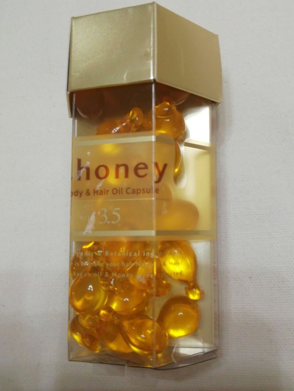 ボディ&ヘア オイルカプセル 3.5/&honey/ヘアオイルを使ったクチコミ(1枚目)