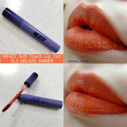 Soft touch lip tint/MERZY/口紅を使ったクチコミ(2枚目)