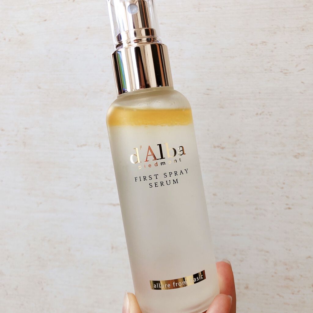 ダルバ ホワイトトリュフファーストスプレーセラム/ダルバ/ミスト状化粧水を使ったクチコミ（1枚目）