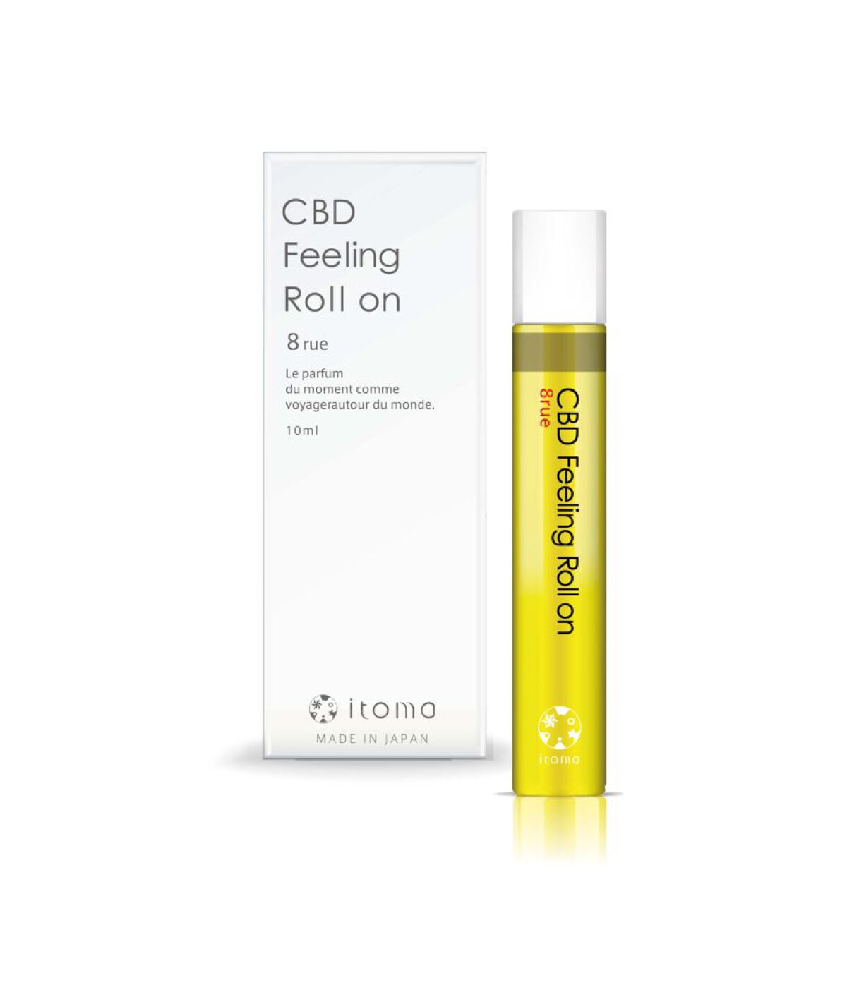 OOHAAH 旅する薫り CBDフィーリングロールオン 8rue～午後のサントノーレ