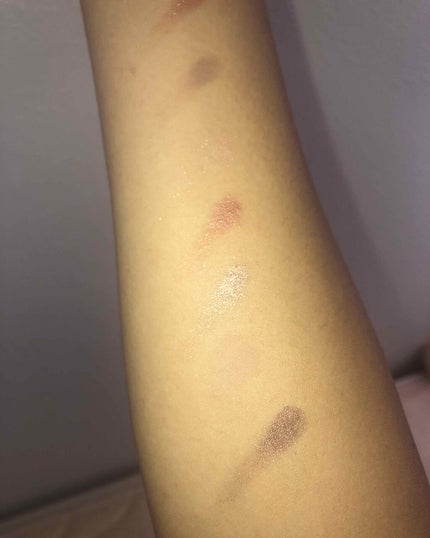 UR GLAM BLOOMING EYE COLOR PALETTE/U R GLAM/アイシャドウパレットを使ったクチコミ(4枚目)