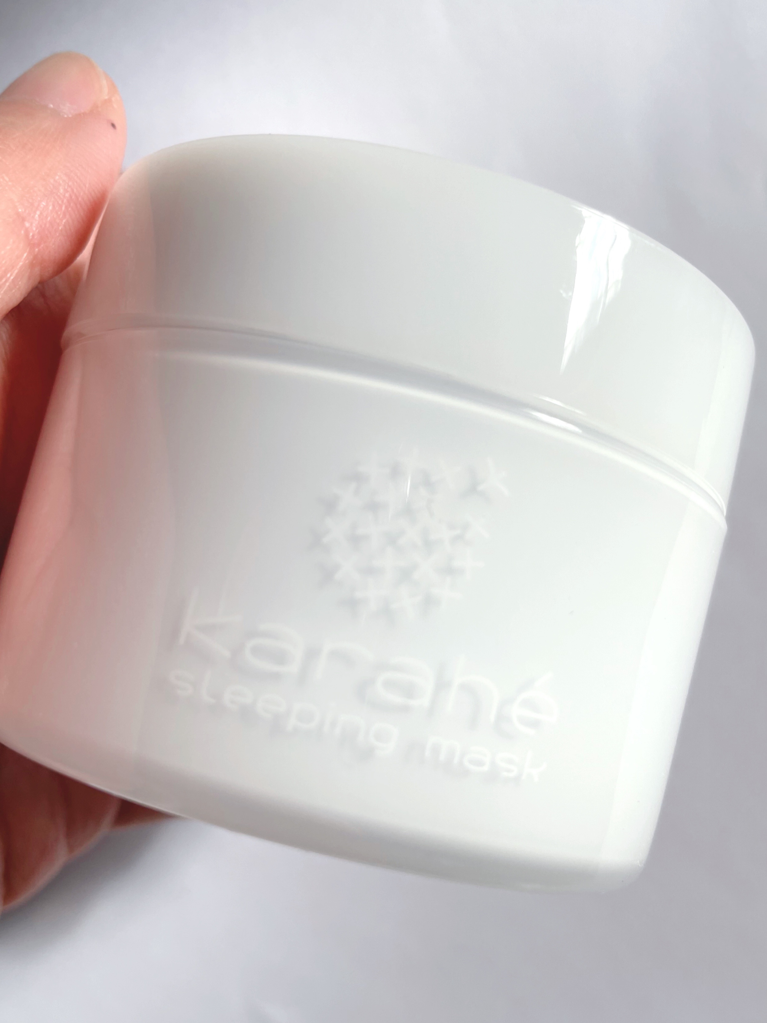 カラへ スリーピングマスク/karahé/フェイスクリームを使ったクチコミ（1枚目）