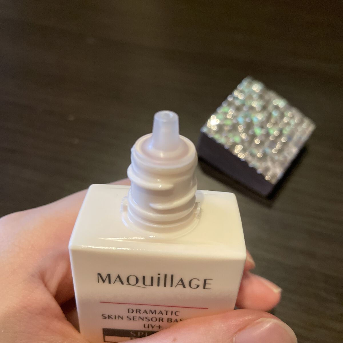 ドラマティックスキンセンサーベース EX/マキアージュ/化粧下地を使ったクチコミ（2枚目）