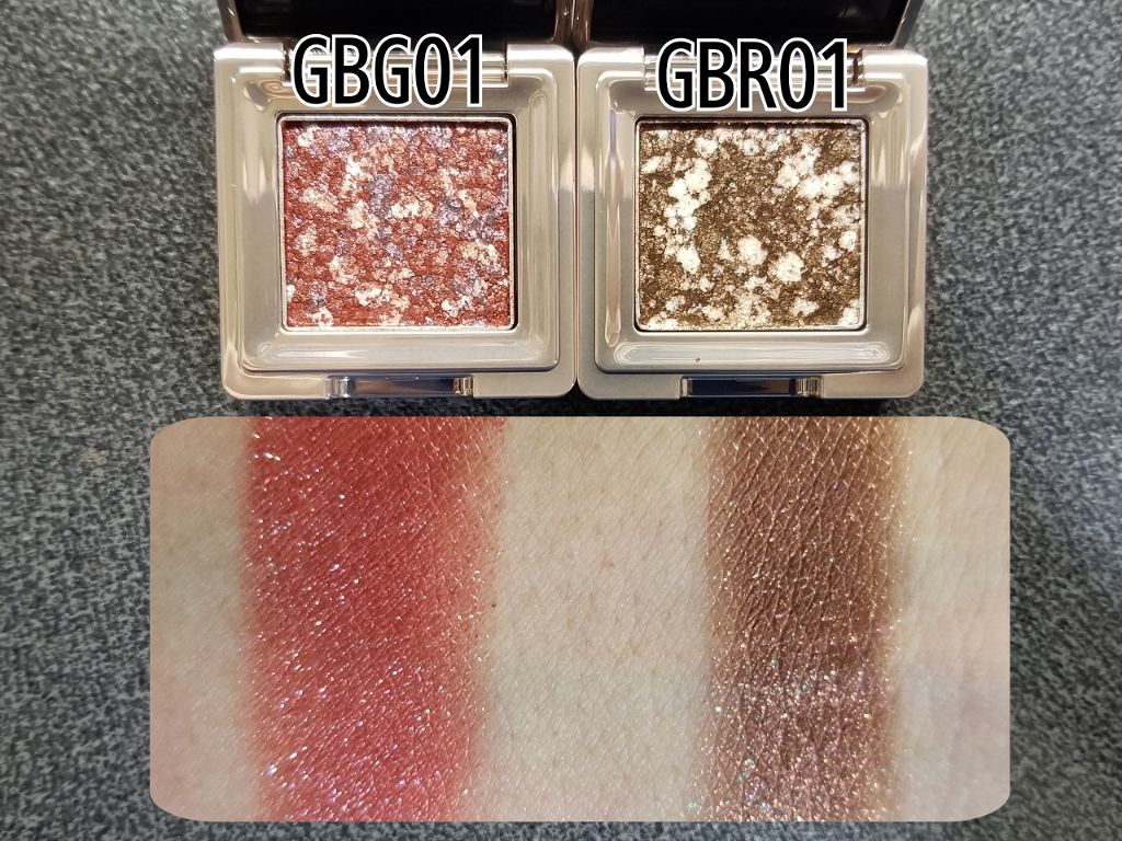 グリッタープリズム シャドウ/MISSHA/グリッターを使ったクチコミ（3枚目）