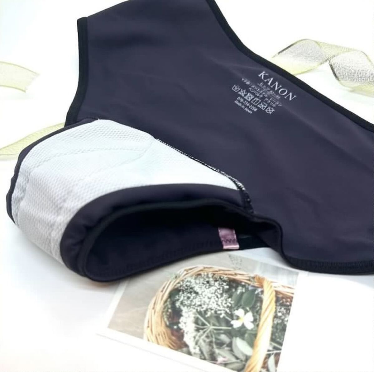 カノン吸水ショーツ 01 ピンクブラック