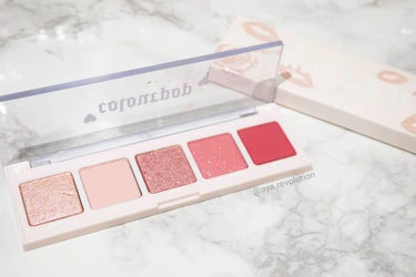 5-PAN PRESSED POWDER PALETTE/ColourPop/アイシャドウパレットを使ったクチコミ（1枚目）