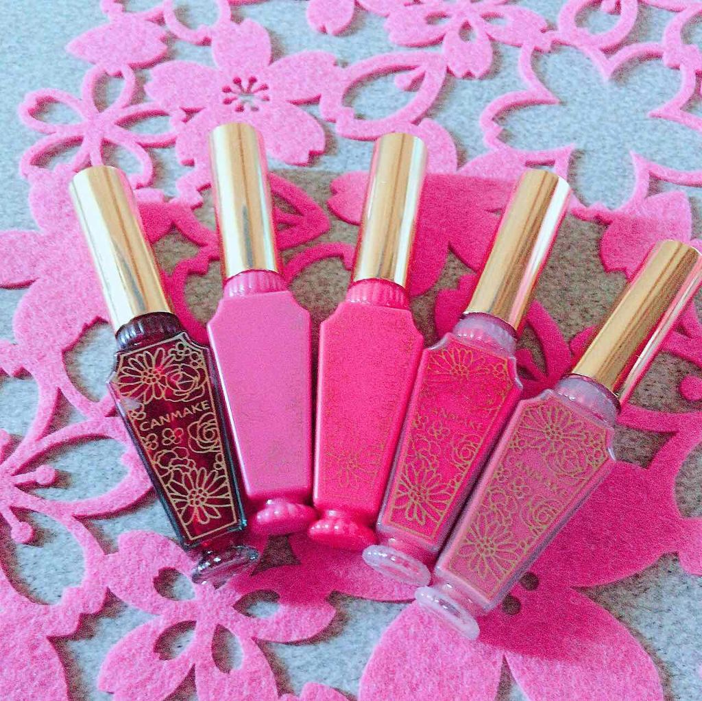 リップティントジャム/キャンメイク/リップグロスを使ったクチコミ（1枚目）