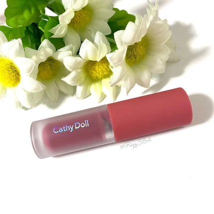 リップアンドチーク ヌードマットティント/CathyDoll/リップティントを使ったクチコミ(5枚目)