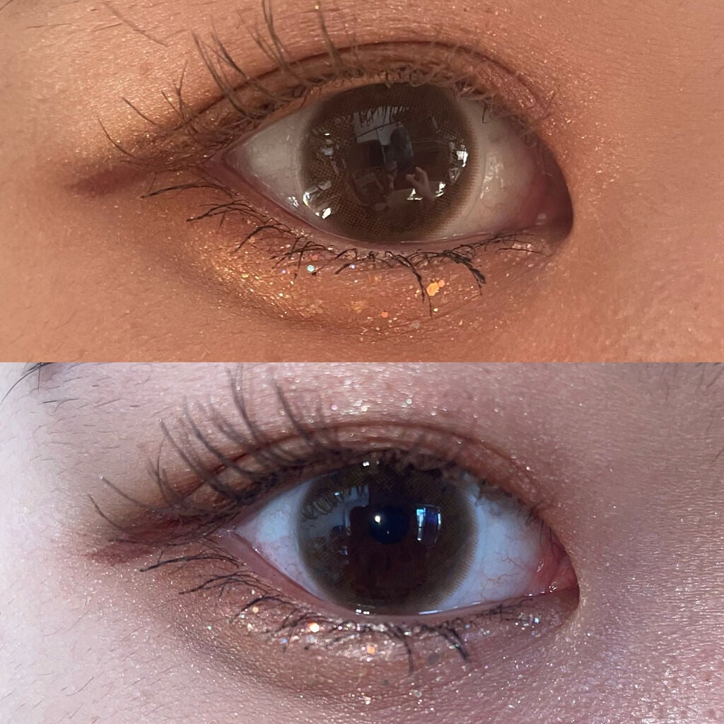 シュガー トゥインクル リキッド グリッター/PERIPERA/グリッターを使ったクチコミ(4枚目)