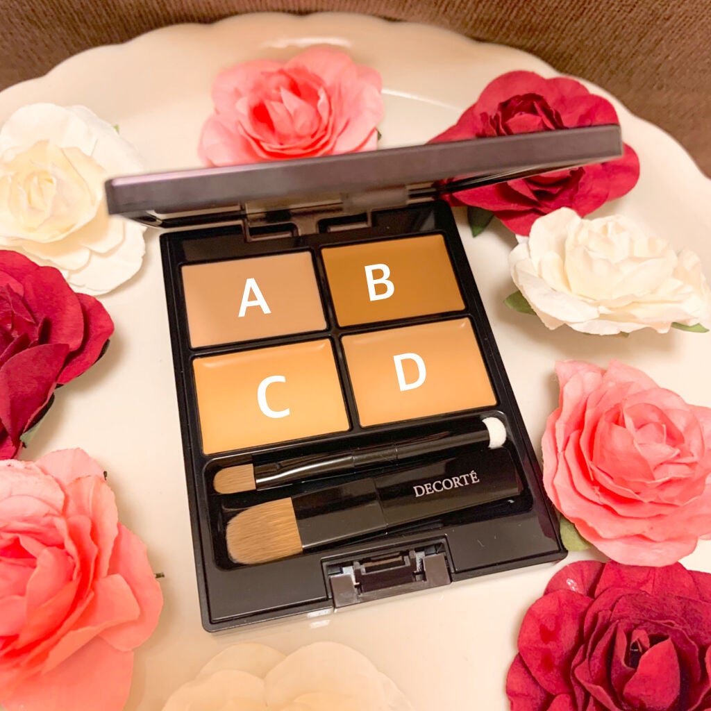 トーンパーフェクティング パレット/DECORTÉ/パレットコンシーラーを使ったクチコミ(2枚目)